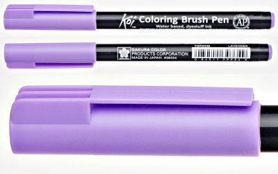 Pisak pędzelkowy Koi Coloring Brush Pen Sakura #238 lavender